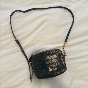 Ralph Lauren Leather Crossbody Purse